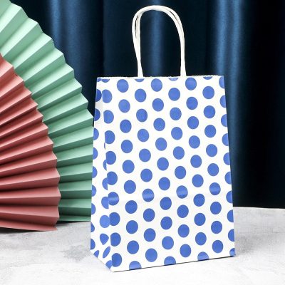 Paper Gift Bag – Mixed Colors & Designs (Random Selection) - Image 5