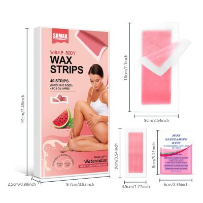 Gentle Hair Removal Wax Strips 40pcs/box - Image 2
