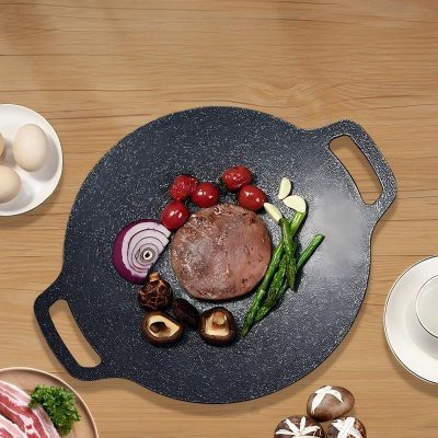 Universal Model Cast Iron Barbecue Grill Pan