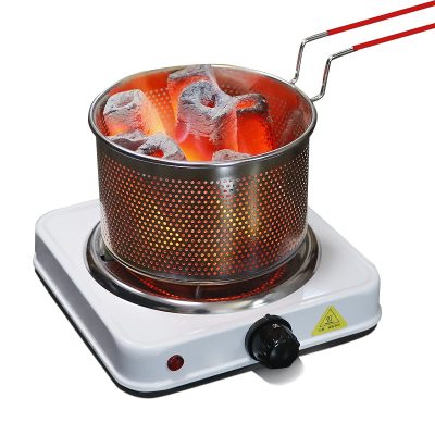 201 Stainless Steel Round Frying Basket with Detachable Handle