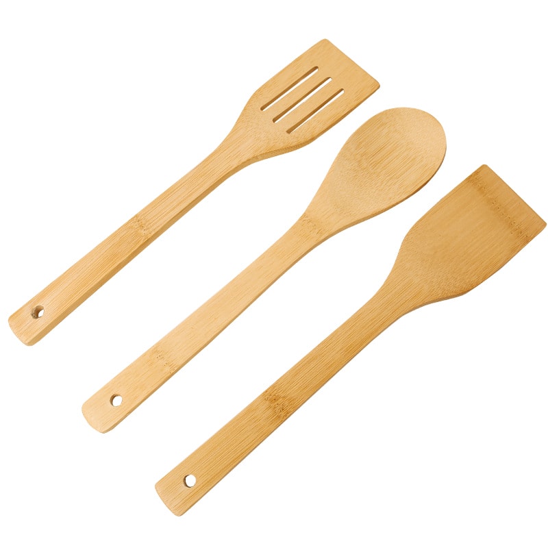 6202601001422_1 Wooden Cooking Spatula - Image 1