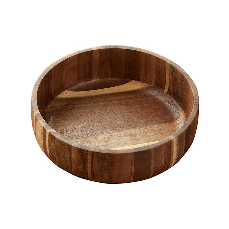 6202601001507_1 Heat Insulation and Anti-scald Wooden Bowl 25*8cm - Image 1