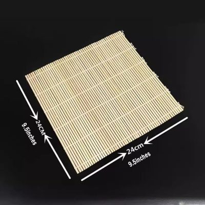 Bamboo Sushi Rolling Mat 24*24cm - Image 5