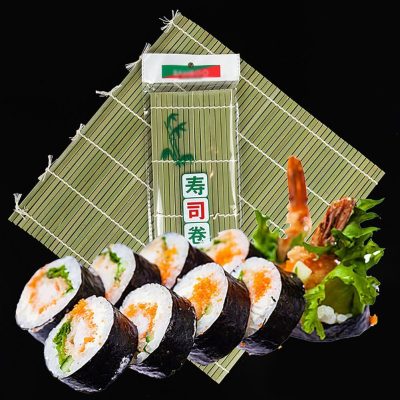 Bamboo Sushi Rolling Mat 24*24cm